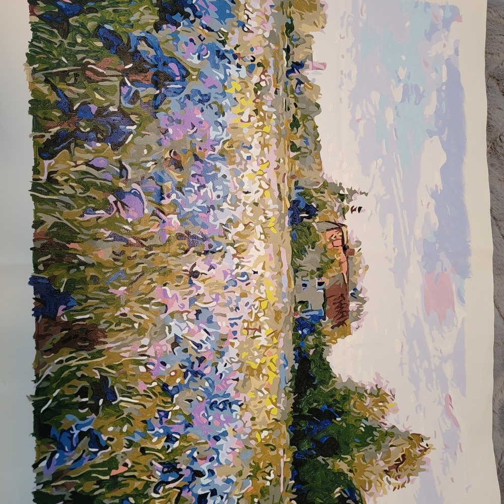 Floral Landscape Canvas Art